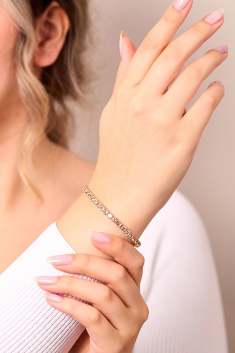 Heliophilia Silver Pulsera de Oro con Recubrimiento de Laca Heliophilia Silver Pulsera de Oro con Recubrimiento de Laca